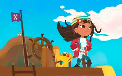 VIDEO / Ana Pirata, una serie animada para niños y niñas que aman la aventura