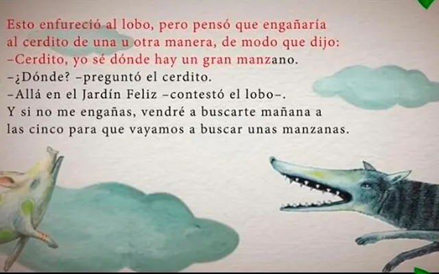 INTERACTIVO / Historias animadas, con letra y en voz alta en Cuentos Narrados